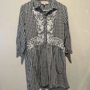 Philosophy gingham mini dress